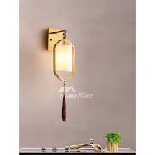 Brass New Chinese Style Wall Lamp