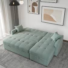 Sleeper Sectional Storage Sofa Bed