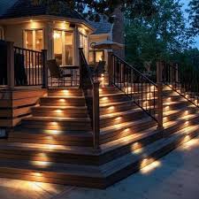 Solar Lamp Deck Lights Wall Stairs