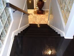 ebony high gloss wood floors modern