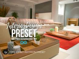 free interior design lightroom preset