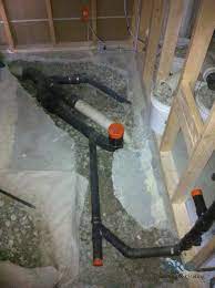 A basement toilet is a necessary addition to your basement bathroom, but plumbing a basement toilet is a different animal. Basement Bathroom Rough In Drg Plumbing Heating Nanaimo And Area