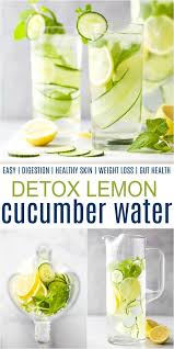 detox lemon cuber water recipe