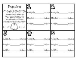 Pumpkin Exploration Observation Measurement Estimation Skip Counting Fun