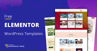 43 best free elementor templates for