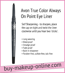 avon eyeliners gel colors
