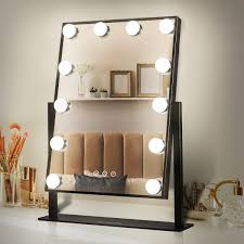 tovendor black vanity mirror with