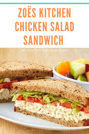 zoës kitchen en salad sandwich