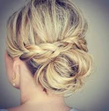 Thin hair is perfect for this grunge style. 50 Trendiest Updos For Medium Length Hair The Right Hairstyles For You Thin Hair Updo Updos For Medium Length Hair Party Hair Inspiration