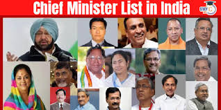 list of chief ministers of india all