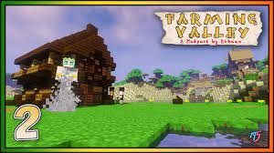 minecraft farming valley our first