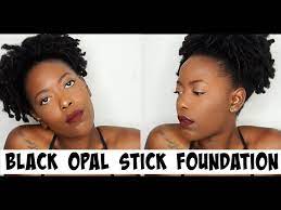 black opal stick foundation first
