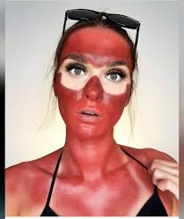 7 sunburn makeup ideas for halloween
