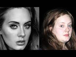 adele without makeup you
