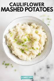 cauliflower mashed potatoes recipe a