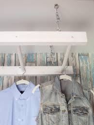 This retractable drying rack can be used in bathrooms, balconies, facades, under the roof. Diy Laundry Drying Rack Hgtv