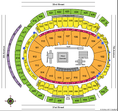 msg seating charts concerts