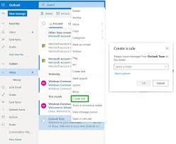 Move messages into a folder select an email message. Organize Your Email With Folders And Rules In Outlook Windows Community