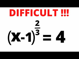 A Difficult Exponential Equation