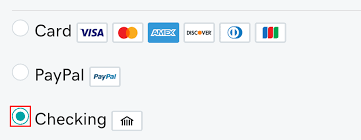 payment method to my addy account