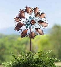 Midi Succulent Wind Spinner Copper