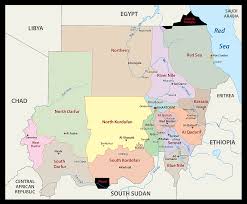 Map of khartoum (khartoum state / sudan), satellite view: Sudan Maps Facts World Atlas