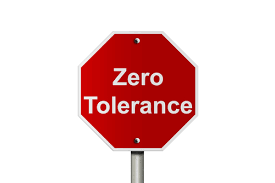 Image result for zero tolerance