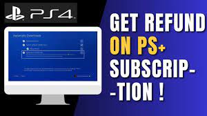refund on playstation plus subscription
