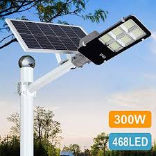 300w Led Solar Street Lights Outdoor