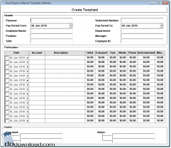 How To Create An Expense Report In Excel Rome Fontanacountryinn Com