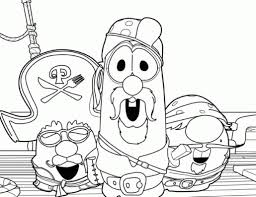 Nezzer announces that his workers may eat as many bunnies as they like! 20 Free Printable Veggie Tales Coloring Pages Everfreecoloring Com