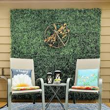 Artificial Boxwood Hedge Wall Panels