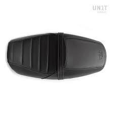 Seat Cover In Black Leather Long Seat