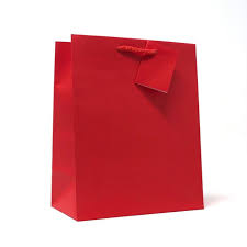 paper red gift bags ebay