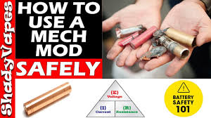 Abcs Of How To Use Mechanical Vape Mods Safely Mech Mod Safety Tips