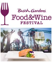 busch gardens food wine festival 2017