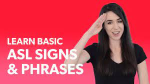Stay home and take online it takes a lot of time to remember words from a word list whereas it seems much easier to learning another language opens up new opportunities and gives perspectives that you might never. 25 Basic Asl Signs For Beginners Learn Asl American Sign Language Youtube