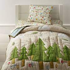 our nature trail toddler bedding