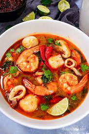 seafood tom yum soup nomadette