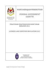 Contoh no sijil kewarganegaraan malaysia. Licensed Land Surveyors Regulations 2011 Malaysian Legal And Tax