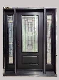 Steel Door With 2 Sidelites And