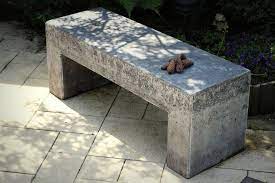 garden bench diy concrete garden bench