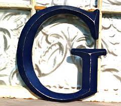 Capital Wall Letter G