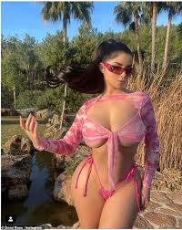 Most sqandalous celebrity news demi rose. Demi Rose Barely Covers Her Ample Assets In Tie Dye Pink Crop Top In Ibiza Duk News