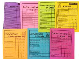 Second Grade Writing Rubrics for Opinion  Narrative and Informative Writing