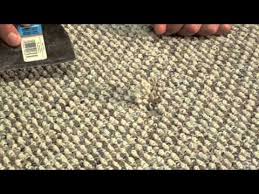 how to repair damaged berber carpet due