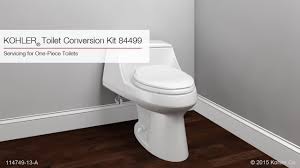 The powerful toilet flush keeps you washroom cleaner as well as fresher. Video 84499 Toilet Conversion Kit For One Piece Toilets Kohler