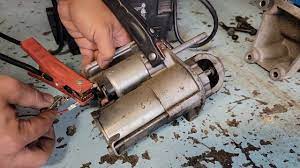 how to bench test a starter motor diy
