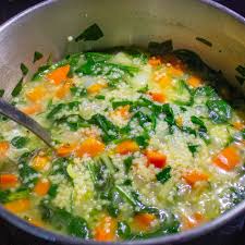 easy pastina soup with veggies two