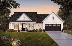 Plan 41468 Country Ranch Style Home